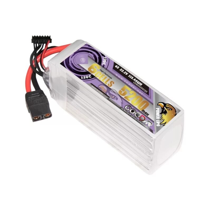CODDAR 5200MAH 2S 3S 4S 6S 8S 120C aircraft model RC car model crossing machine lithium battery